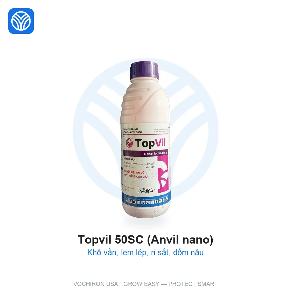 EHA TOPVIL 50SC anvil ấn độ , công nghệ nano