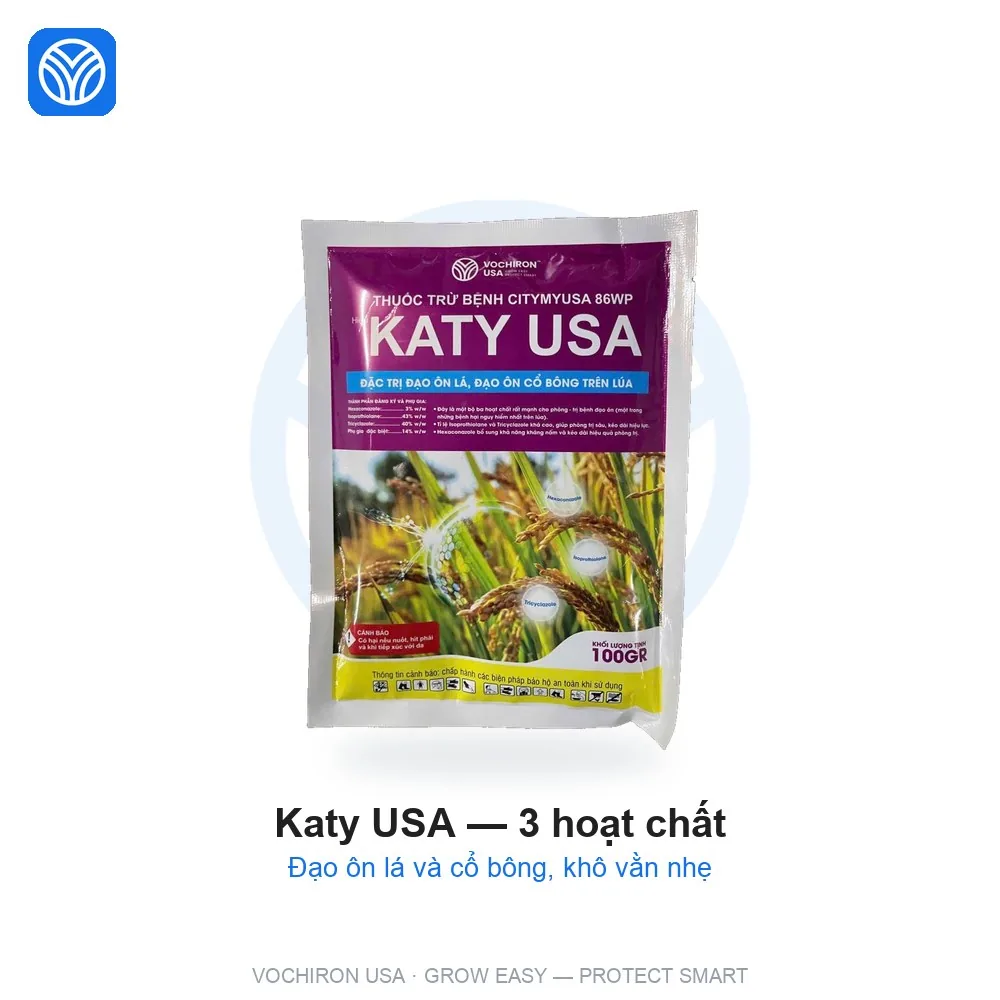 VCR USA - KATY USA ĐẠO ÔN 3 hoạt chất tricy iso hexa