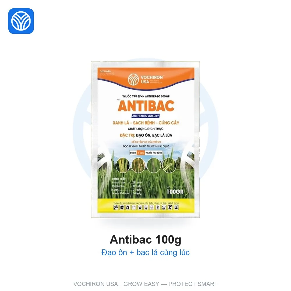 VCR USA - ANTIBAC 100gr ( đạo ôn vi khuẩn 3 hoạt chất)